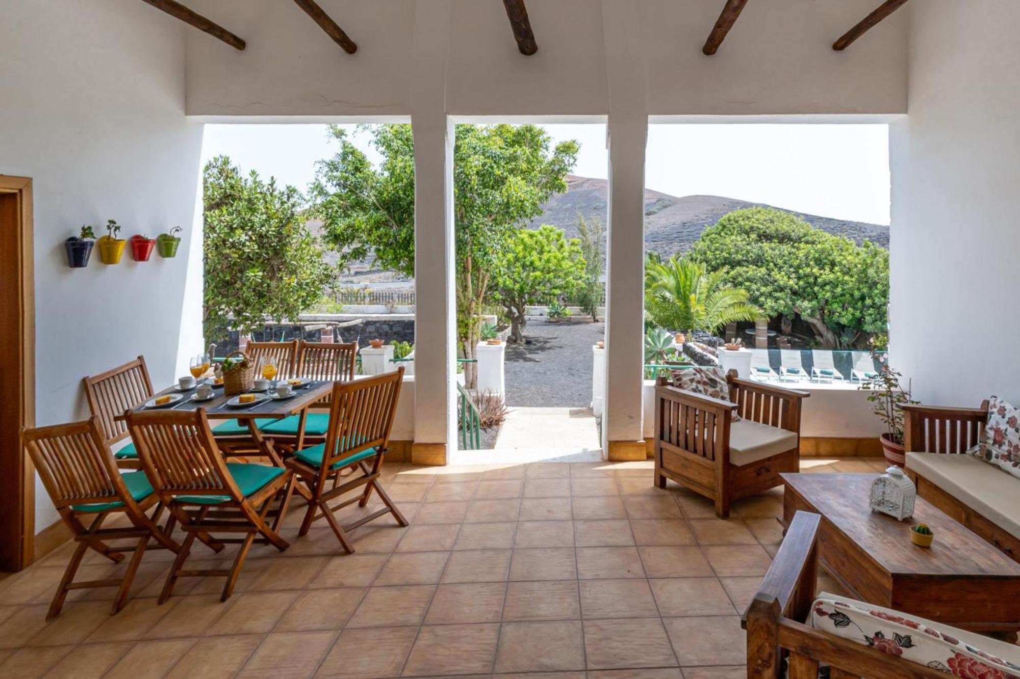 Casa Timanfaya In Tegoyo Villa Conil Bagian luar foto